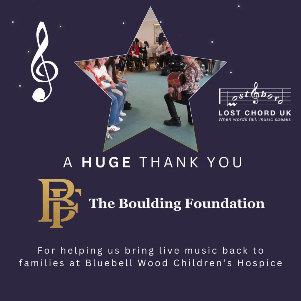 The Boulding Foundation funds 12 live music sessions at Bluebell Wood in 2026